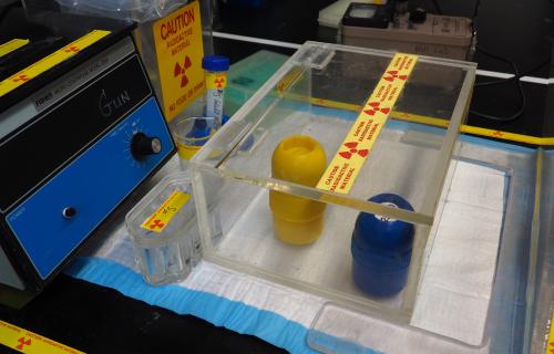 Radioactive workspace